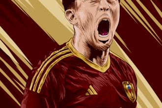 raw professional digital art and illustration