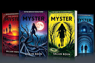 design fantasy, sci fi, horror, and mystery book covers