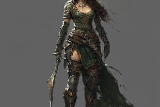 do a dnd character art and dnd character art