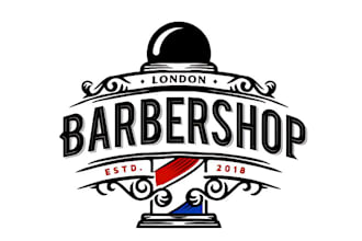do outstanding barber shop logo