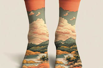 make unique socks design and custom socks design