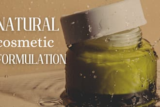 be your cosmetic formulation chemist and cosmetic formulator