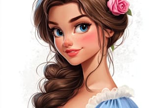 make your portrait in disney style