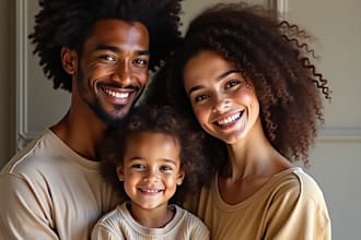edit your family, couple and portrait photos