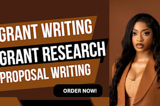 grant writing research nonprofit, rfp, rfi, and 501c3 proposals writing