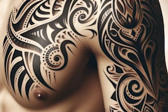 design your polynesian tribal tattoo