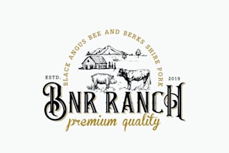 design a professional agriculture and lawn care logo