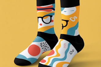 do unique socks design for your brand