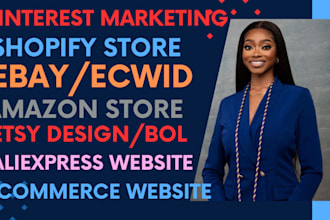 pinterest promotion for shopify store,bol,presta shop,maginto,etsy,amazon store