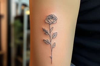 create unique modern custom tattoo design, any tattoo artist
