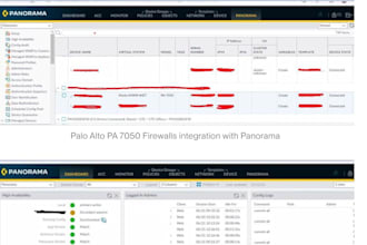configure fortinet, palo alto and juniper network firewalls