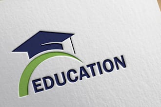 do modern education university school college logo