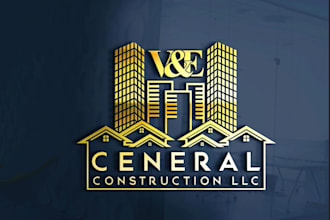 do modern line art text or badge logo design