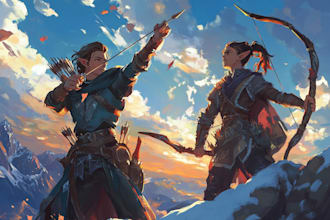 make a dnd party art and d and d character art