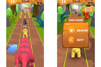 create an endless runner game like subway or temple run