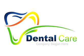 do unique modern medical dentist and dental logo
