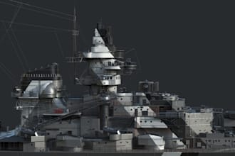 do 3d sculpt military vehicles, 3d armor cars, warships