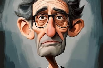 draw a boondocks cartoon style of your picture