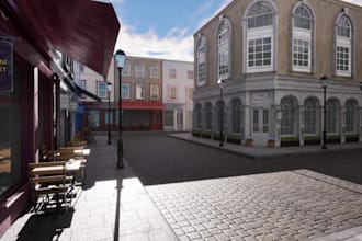 do realistic roblox map, roblox model, terrain map in roblox studio