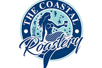 design unique mermaid logo