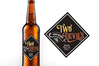 design a bold, modern, and unique craft brewery logo