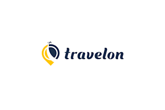 design a modern travel, hotel, resort, and tour logo