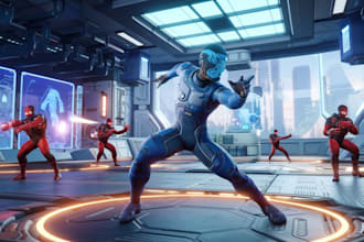 develop unreal engine game, ue5 blueprints, and multiplayer gameplay