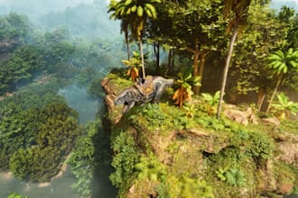 do unreal engine game environment,3d unity environment,3d landscape,level design