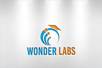 design a modern eye catchy lab logo for your brand or business