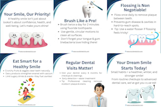 create pro medical, dental, fitness flyers or canva templates