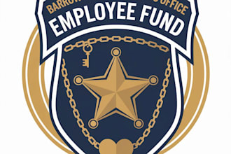 make super employee fund logo with new concept