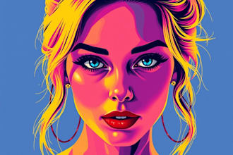 make awesome pop art portrait