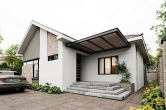 remodel bedroom townhouse, optimize residence apartment, backyard landscape, cgi