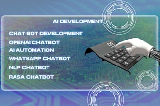 develop an advanced ai chatbot using gpt, openai, and rasa, nlp chatbot