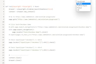 perform automation testing for your web, API and mobile apps