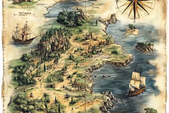 designing fantasy maps and cities for novels