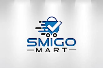 design simple word mark store logo for your brand