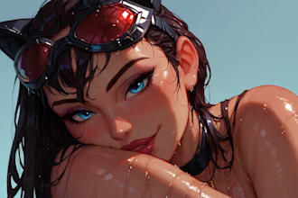 make ai generated nsfw or sfw art with custom kinks