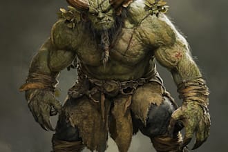 create a high quality character or creature design