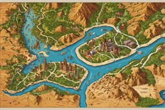 do vector map illustration and event map