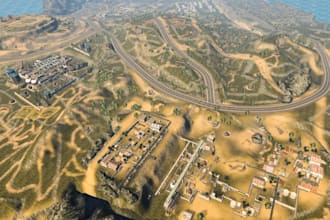 do realistic roblox map, terrain map, tycoon map, roblox environment, ugc asets