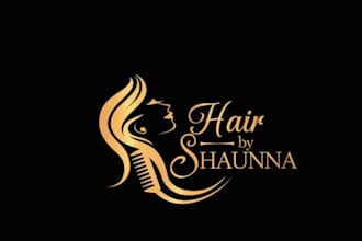 create a unique hair salon logo design for your business