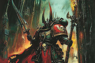 make your warhammer 40k character illustration