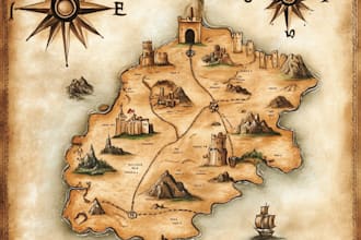 create a map of your fantasy world dnd and ttrpgs