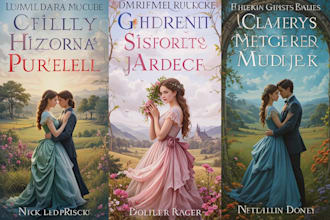 create stunning fantasy book covers, romance covers and book illustrations