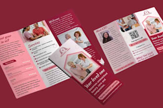 design, redesign digital brochure, real estate, corporate brochure, menu design