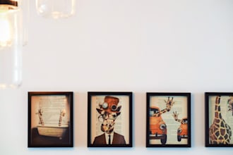 showcase your product photo, or wall art in stunning, realistic frame mockup