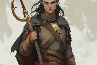 design dnd character art and dnd character art