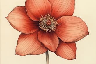 draw your flowers fruits vegetable and botanical plants