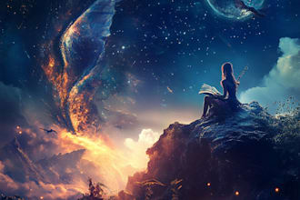 design fantasy book cover for you
